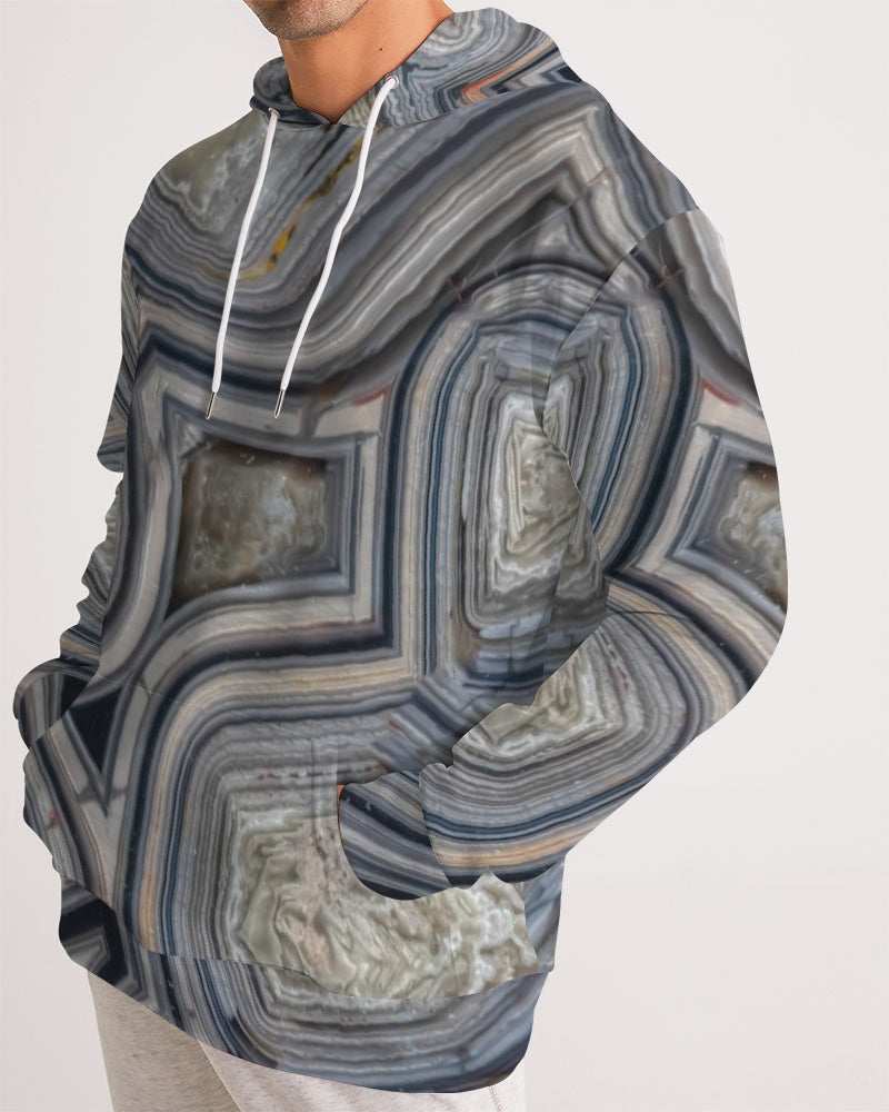 Crazy Lace Agate Optimism Men's Hoodie