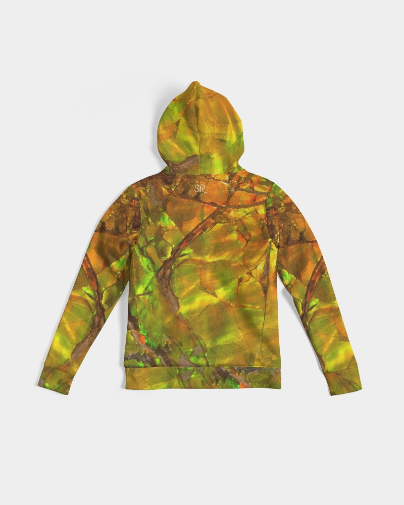 Ammolite Spiritual Growth & Energy Women's Jewel Hoodie