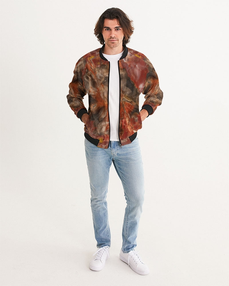 Petrified Wood Men's Bomber Jacket