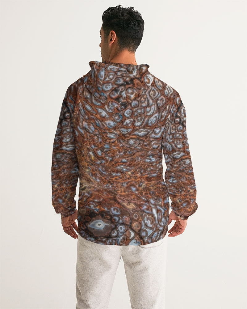 Ancient Australian Tree Fern Men's Windbreaker