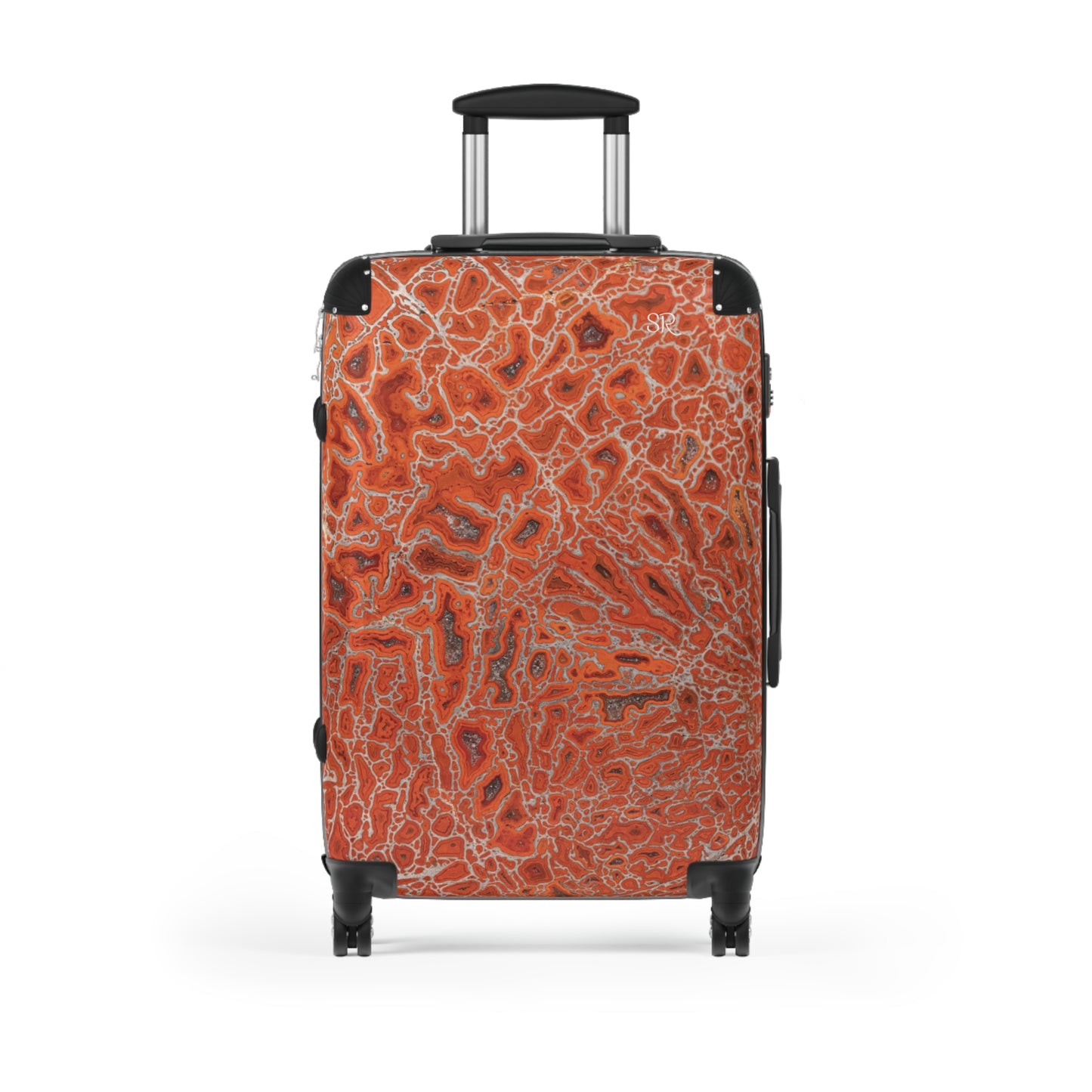 Agatized Ruby Red Gembone Luggage