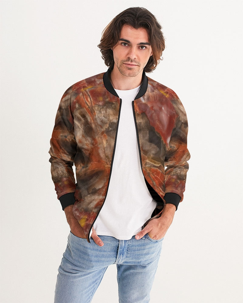 Petrified Wood Men's Bomber Jacket