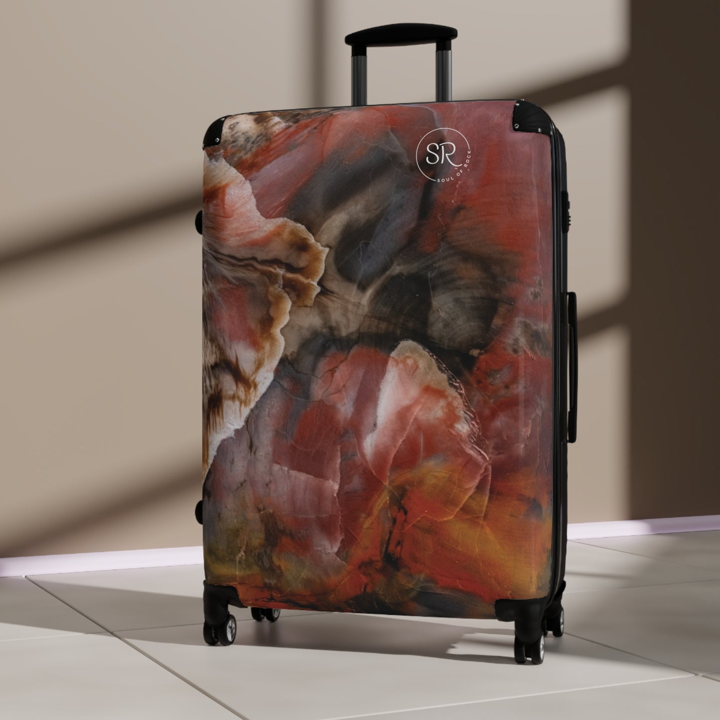 Petrified Wood Magnificence Luggage