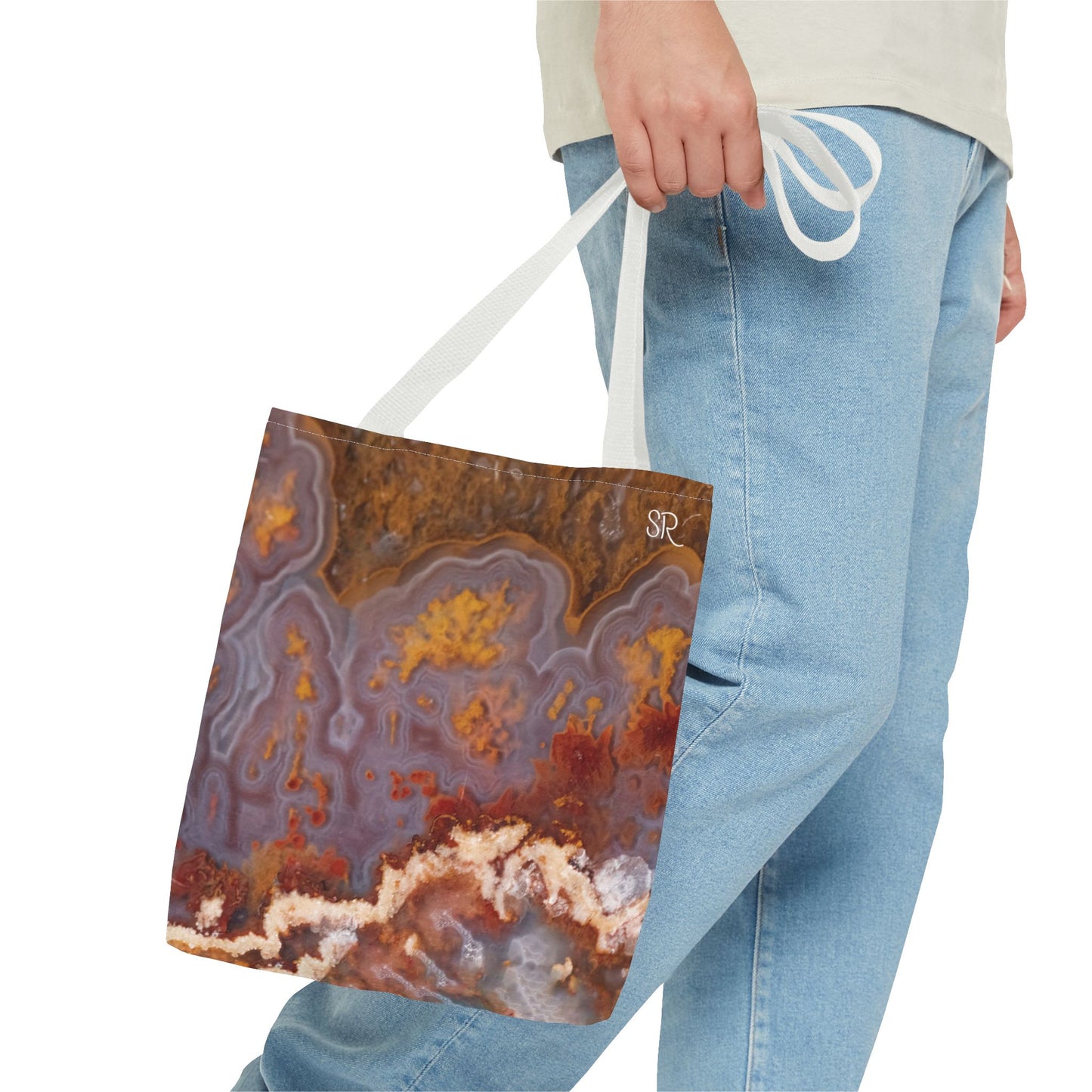 Plume Agate Tote Bag