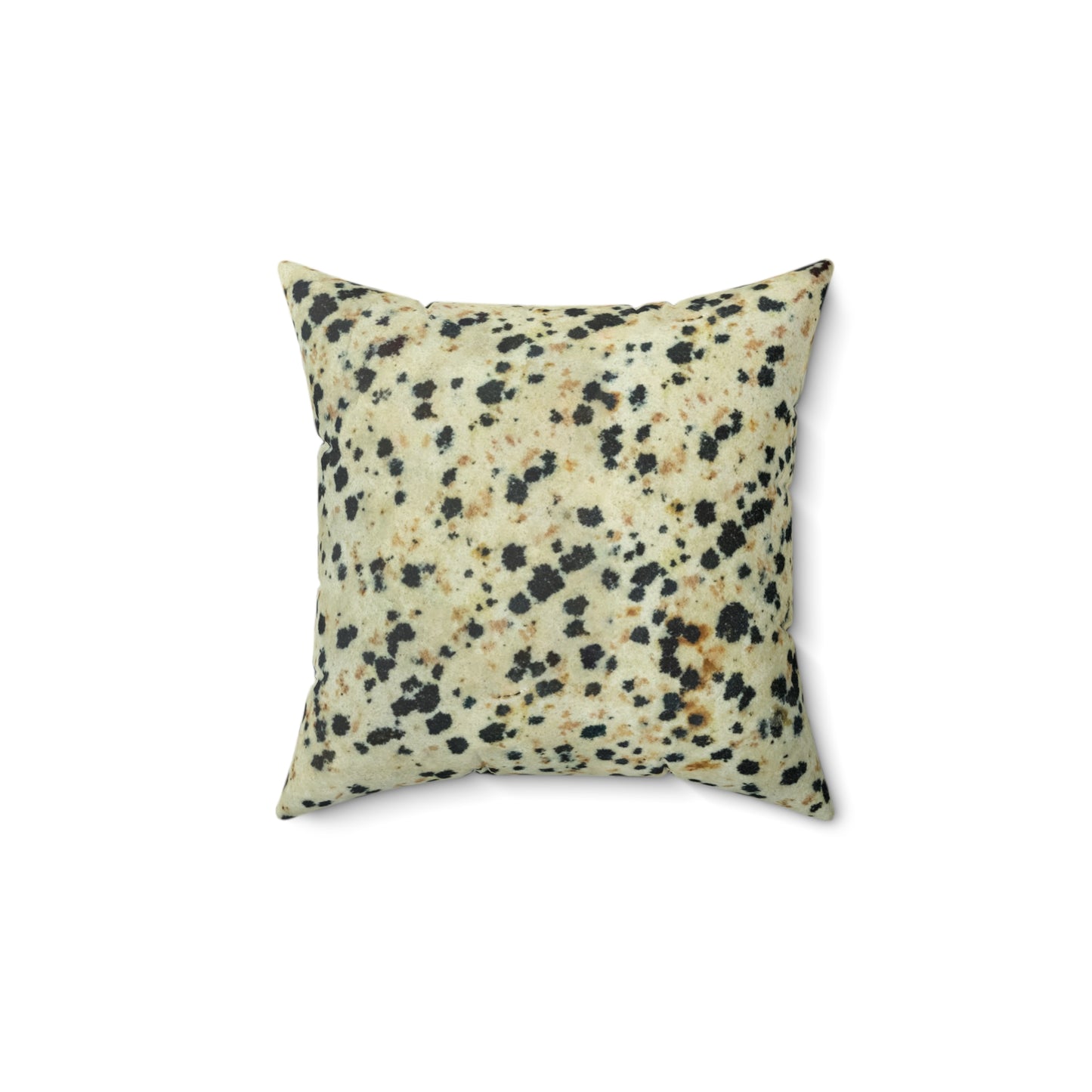 Dalmatian Jasper Faux Suede Square Pillow