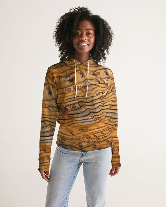 Hell's Canyon Sequoia Petrified Wood Women's Hoodie