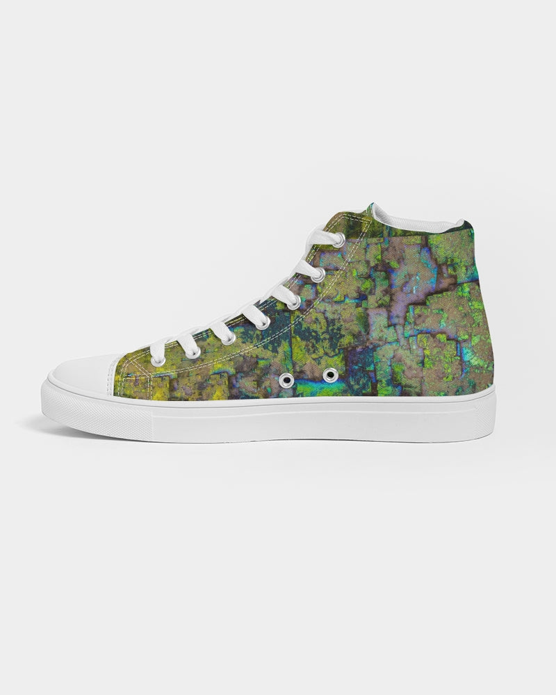 Titanium Coasted Amethyst Awakening Women's Hightop Canvas Shoe