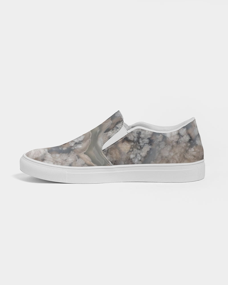 Plume Agate Men's Slip-On Canvas Shoe