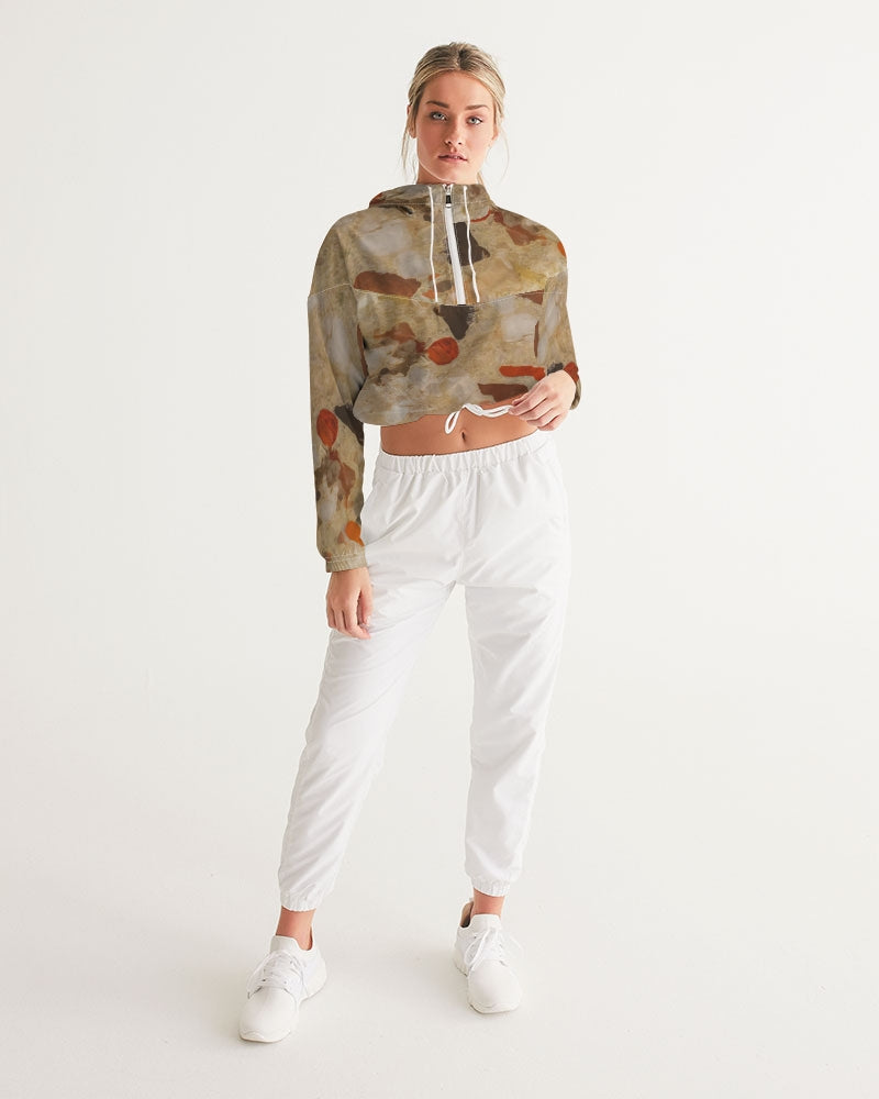 Pudding Stone New Beginnings Cropped Windbreaker