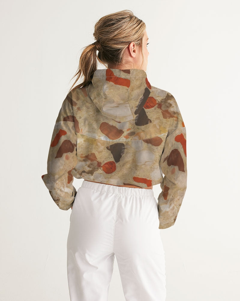 Pudding Stone New Beginnings Cropped Windbreaker