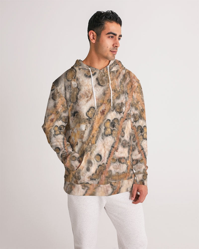 Leopard Skin Jasper Strength & Vitality Men's Hoodie