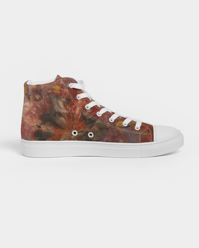 Petrified Wood Men's Hightop Canvas Shoe