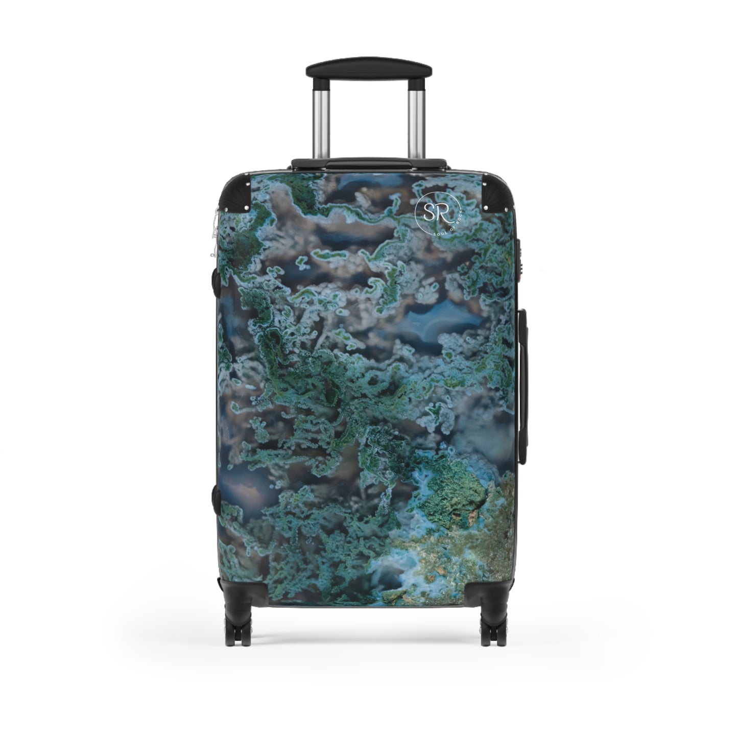 Green Moss Agate Tranquility Luggage