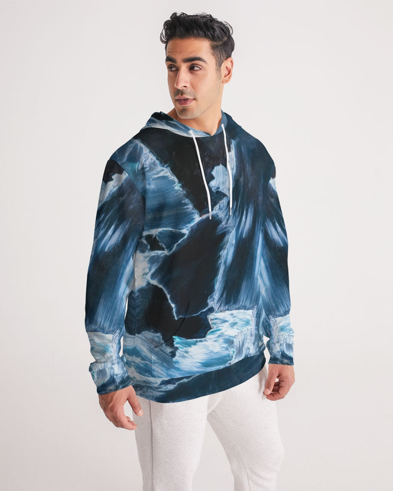 Blue Pietersite Men's Hoodie