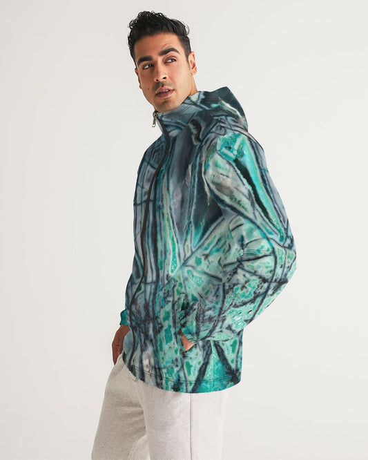 Indonesia Polyhedral Copper Men's Earth's Energy Windbreaker