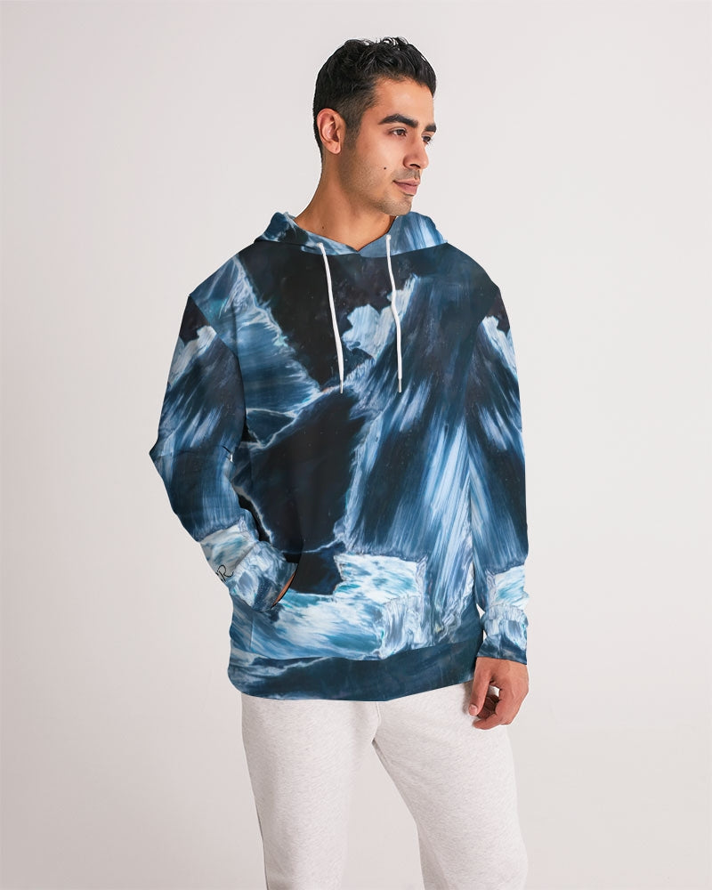 Blue Pietersite Men's Hoodie