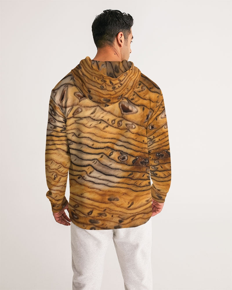 Hell's Canyon Sequoia Petrified Wood Men's Hoodie