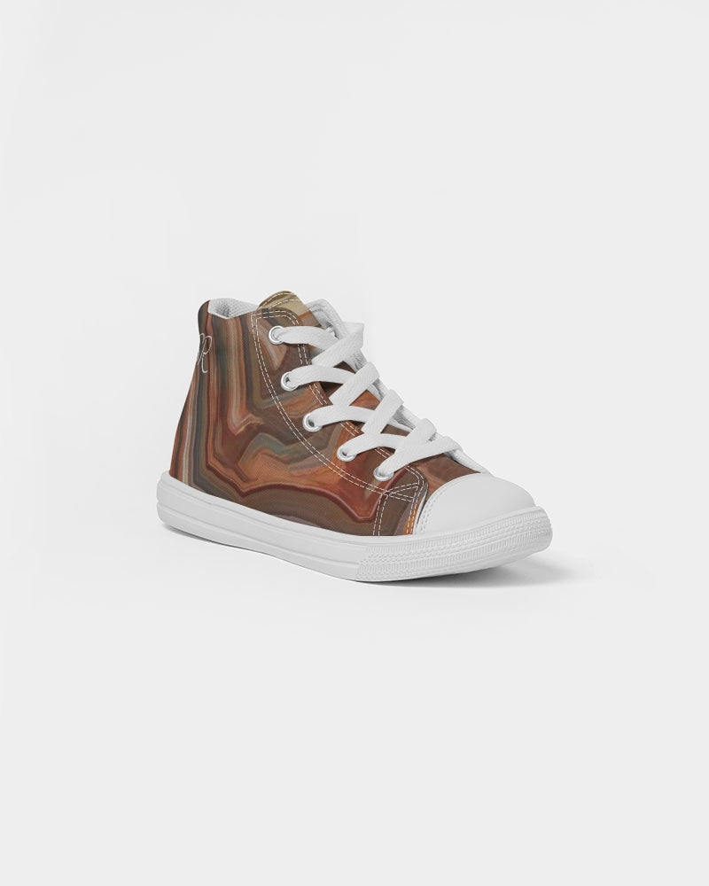 Laguna Agate Kids Hightop Canvas Shoe