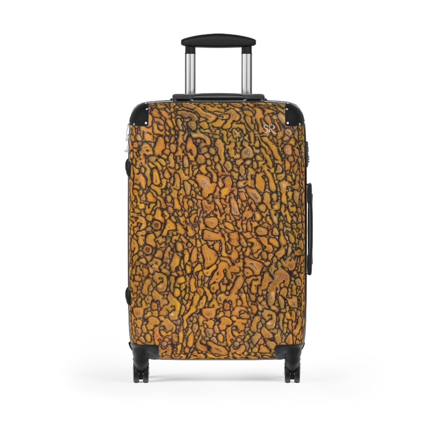 Agatized Fantasy Yellow Gembone Luggage