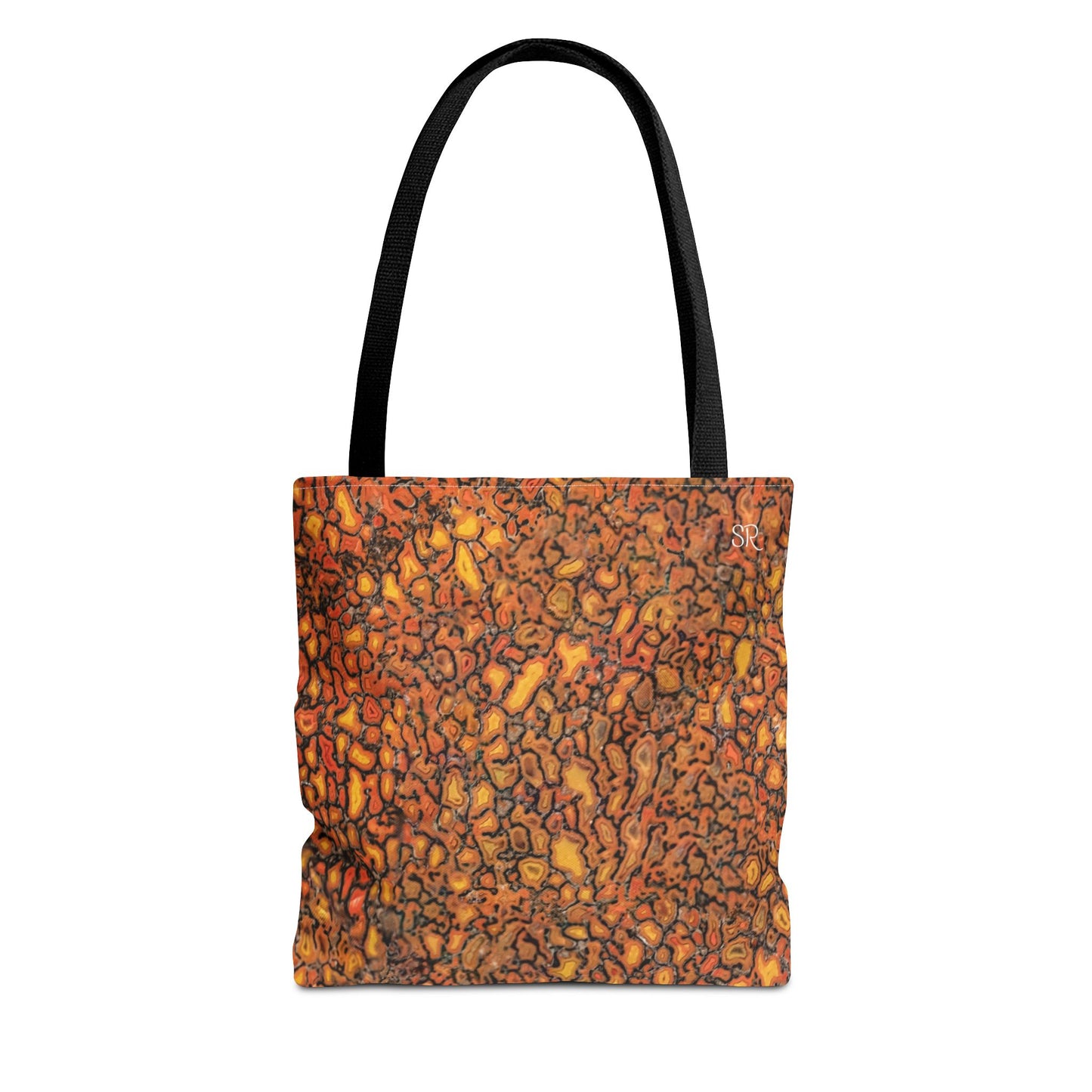 Agatized Canary Red Gembone Tote