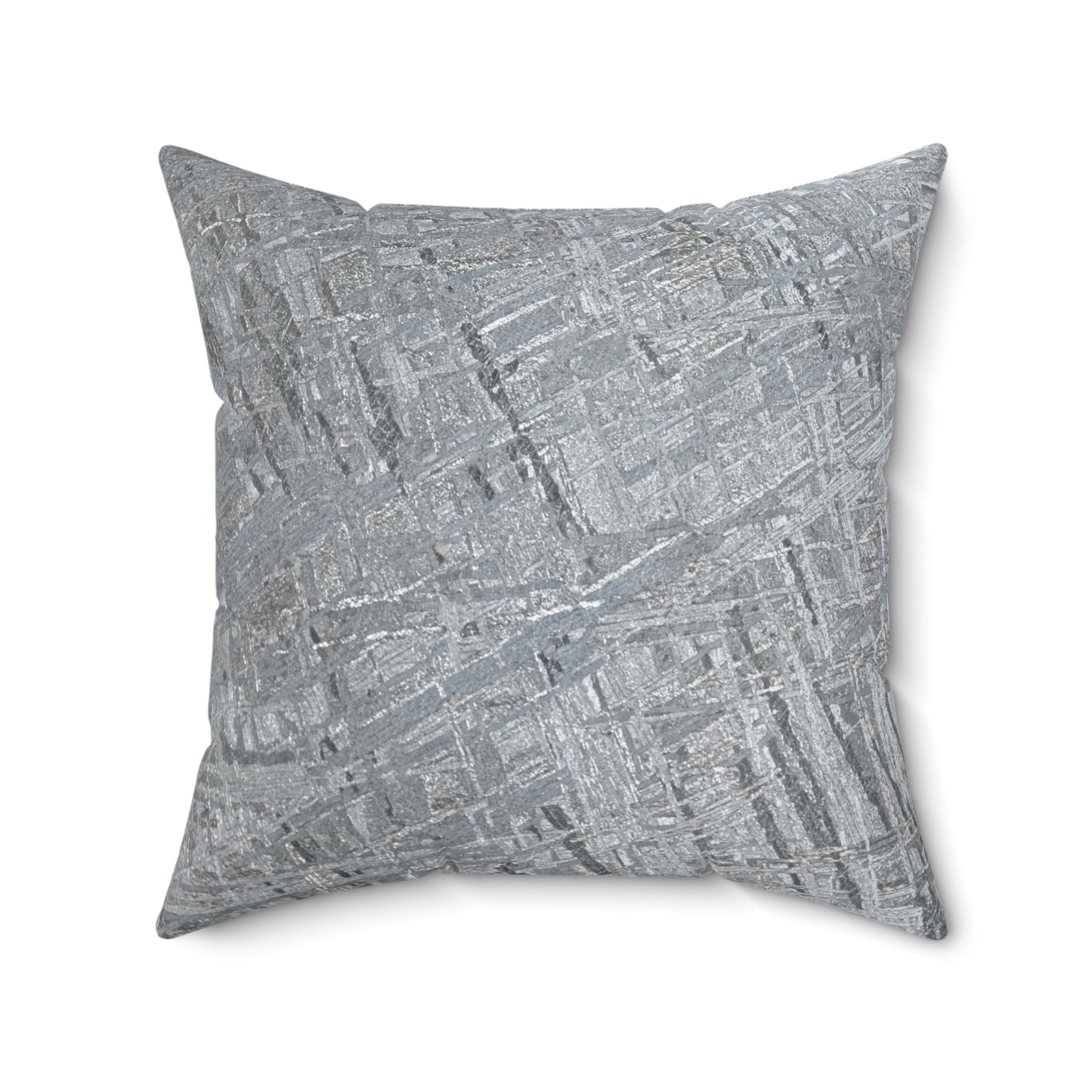 Meteorite Supernatural Energy Faux Suede Square Pillow