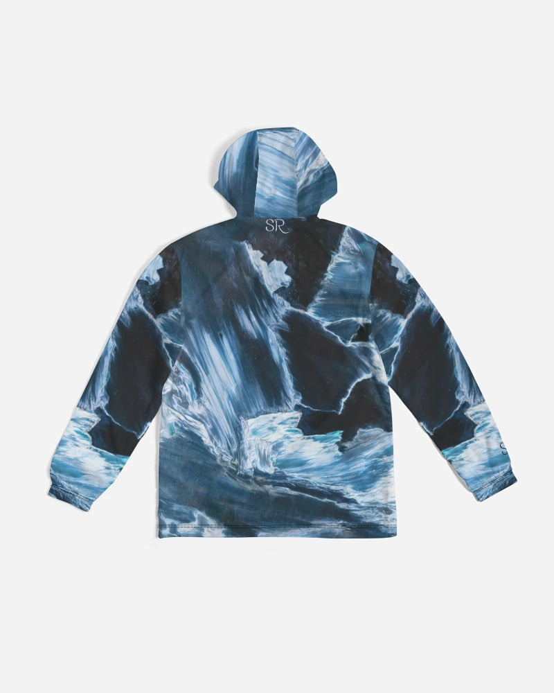 Blue Pietersite Men's Windbreaker