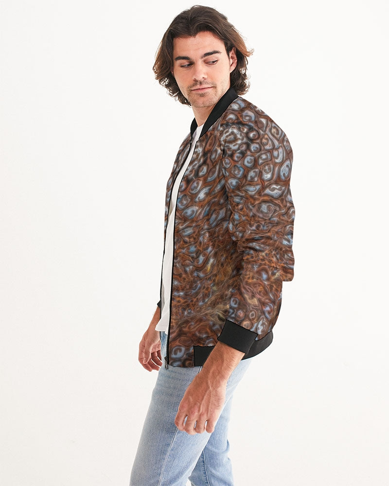 Ancient Australian Tree Fern Men's Bomber Jacket