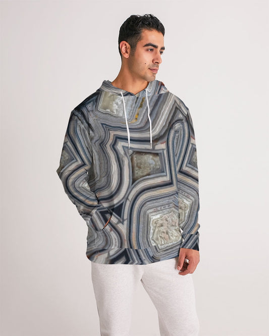 Crazy Lace Agate Optimism Men's Hoodie