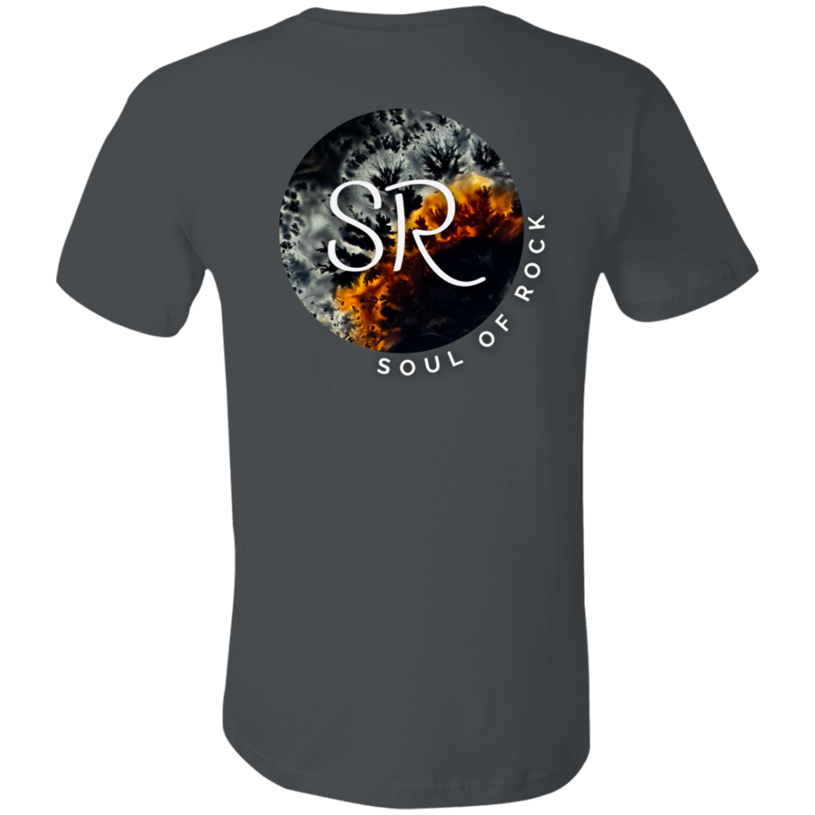 Soul of Rock Brazilian Plume Agate Unisex Tee