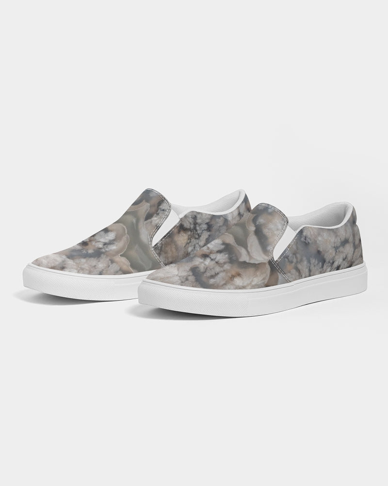 Plume Agate Men's Slip-On Canvas Shoe