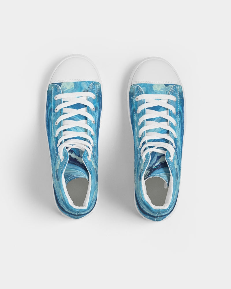 Leland Blue Treasures Women's Hightop Canvas Shoe