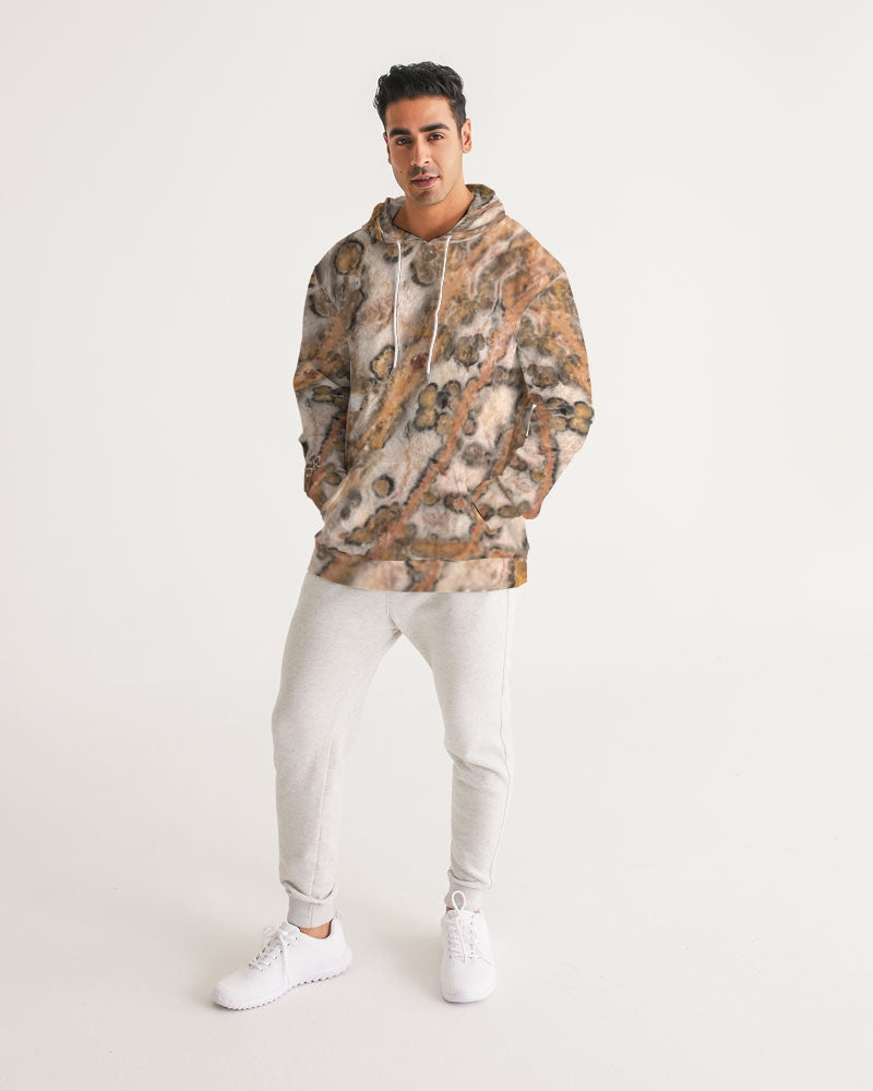 Leopard Skin Jasper Strength & Vitality Men's Hoodie