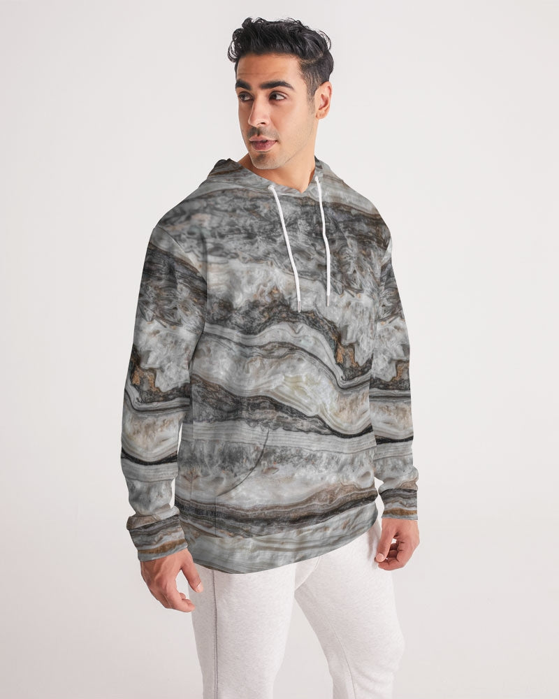 Travertine Onyx Powerful Vibrations Men's Hoodie