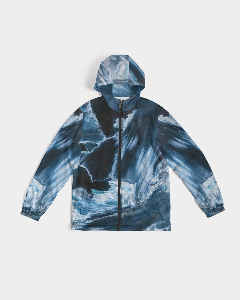 Blue Pietersite Men's Windbreaker