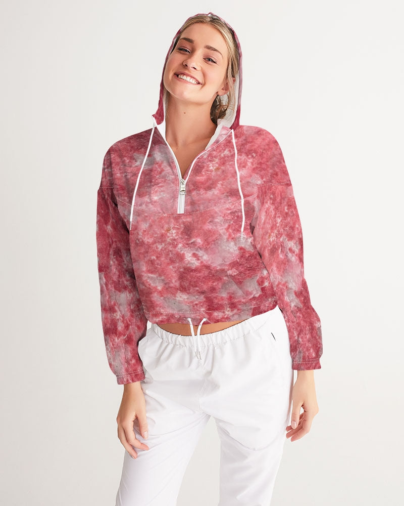 Thulite Women's Compassion & Healing Cropped Windbreaker