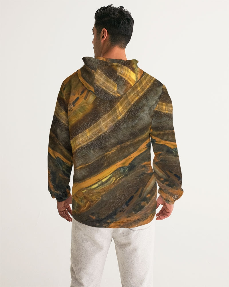 Marra Mamba Tiger's Eye Spiritual Stability Men's All-Over Print Windbreaker