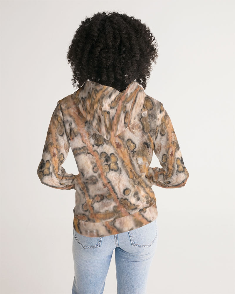 Leopard Skin Jasper Strength & Vitality Women's Hoodie