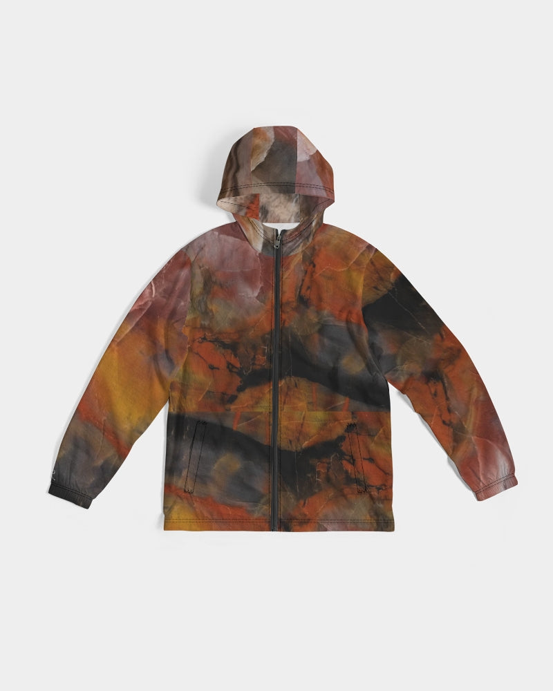 Petrified Wood Inner Transformation Men's Windbreaker