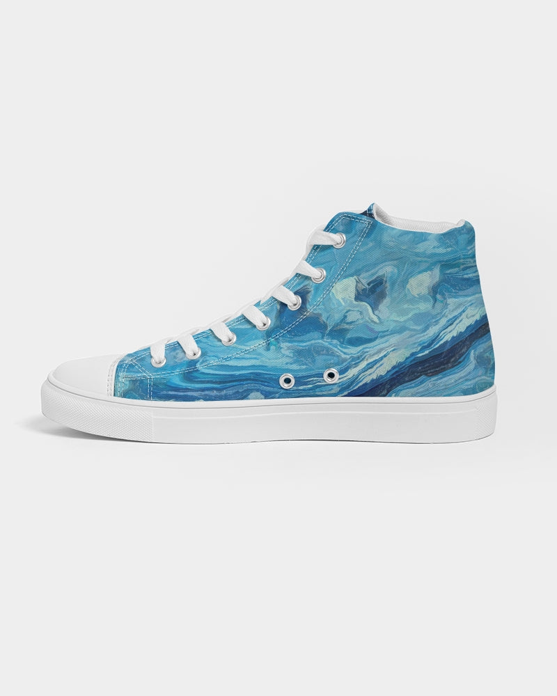 Leland Blue Treasures Women's Hightop Canvas Shoe