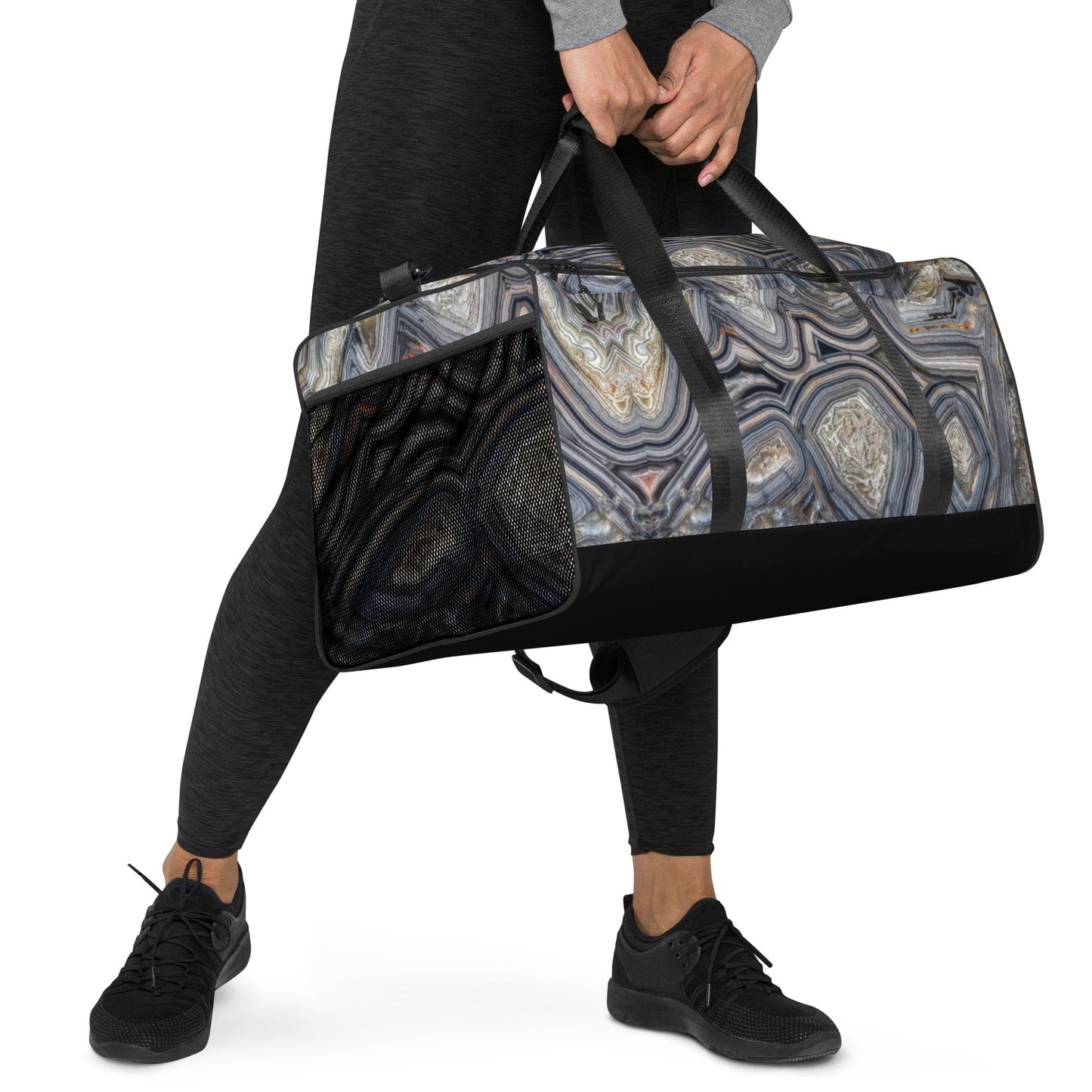 Crazy Lace Agate Optimism Duffel bag