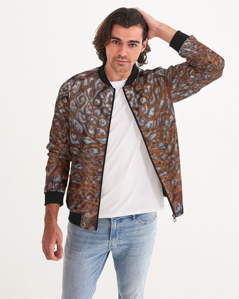 Ancient Australian Tree Fern Men's Bomber Jacket