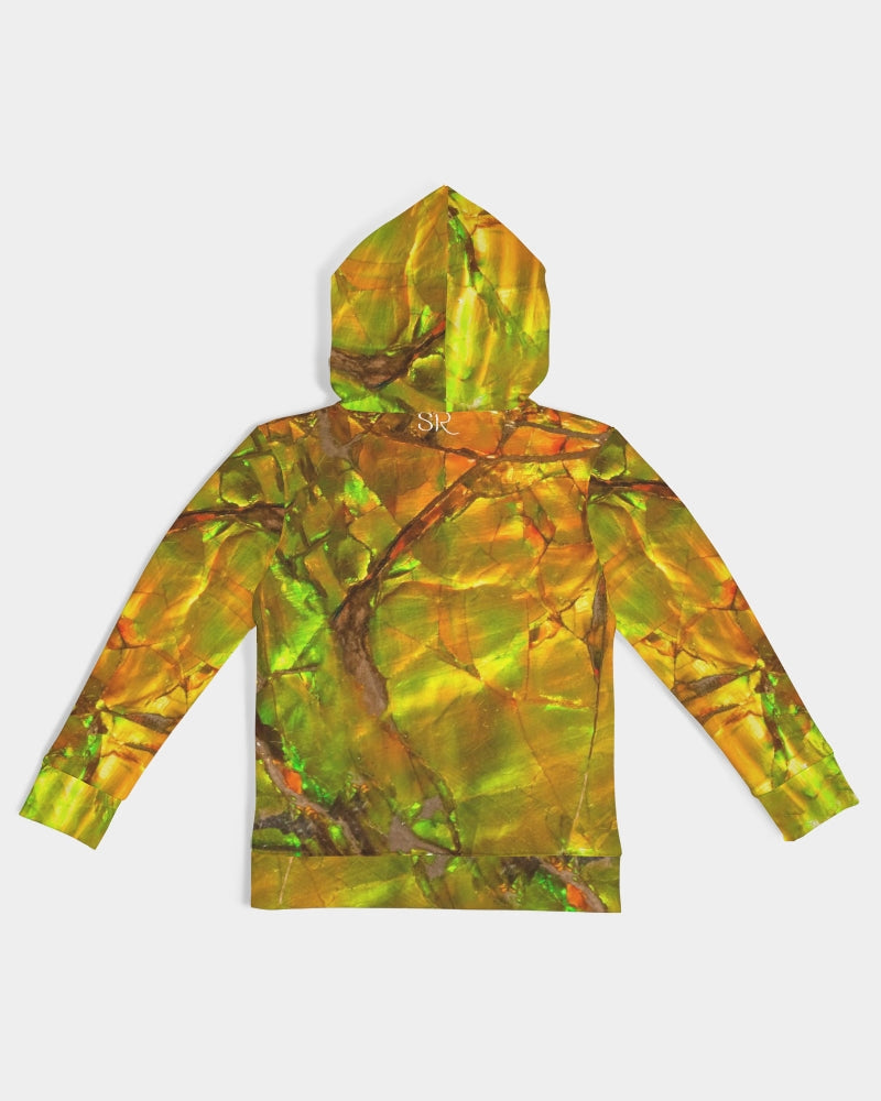 Ammolite Spiritual Growth & Energy Children's Jewel Hoodie