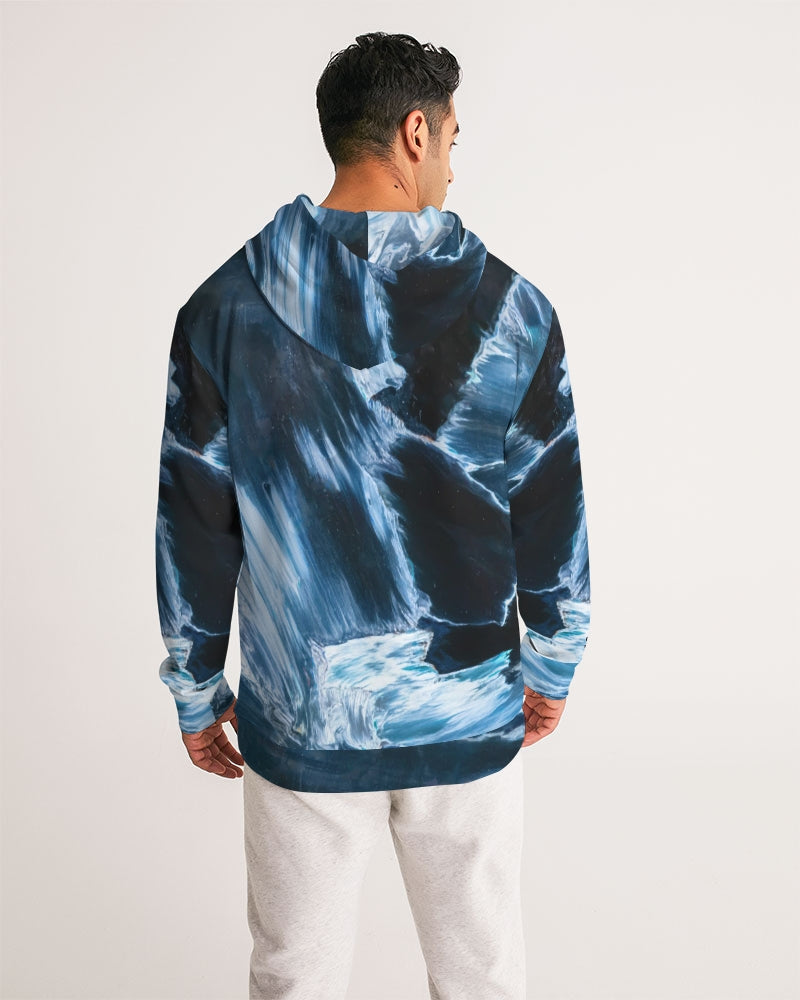 Blue Pietersite Men's Hoodie