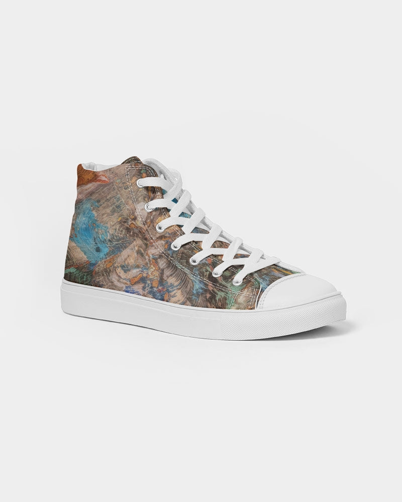 Turkish Petrified Collawood Women's Hightop Canvas Shoe