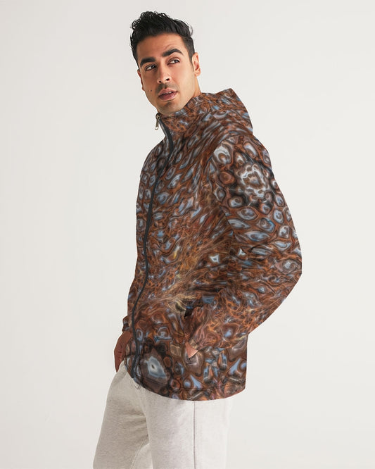 Ancient Australian Tree Fern Men's Windbreaker