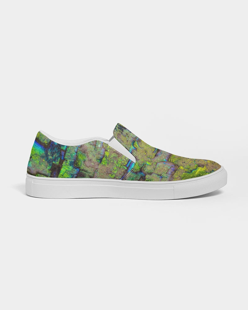 Titanium Coated Amethyst Awakening Slip-On Canvas Shoes