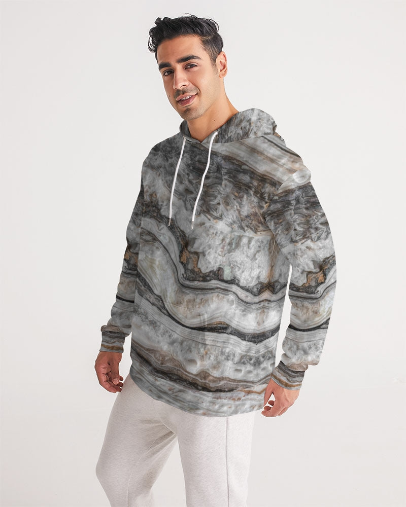 Travertine Onyx Powerful Vibrations Men's Hoodie