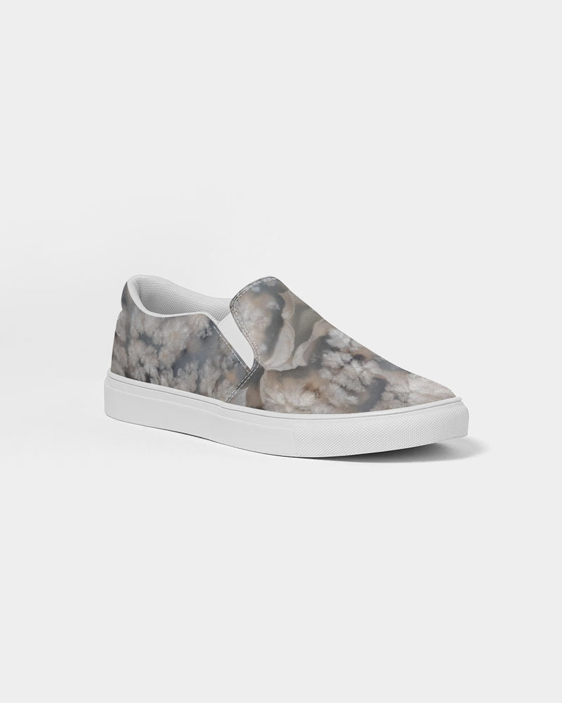 Plume Agate Men's Slip-On Canvas Shoe