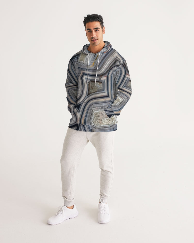 Crazy Lace Agate Optimism Men's Hoodie