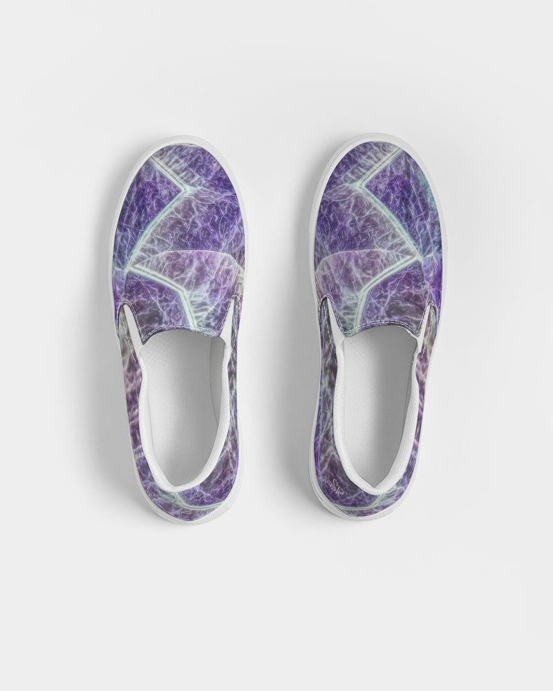 Purple Amethyst Women's Slip-On Canvas Shoe